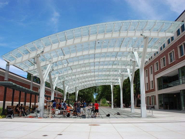 Oregon State University Student Experience Center Canopy Street View 